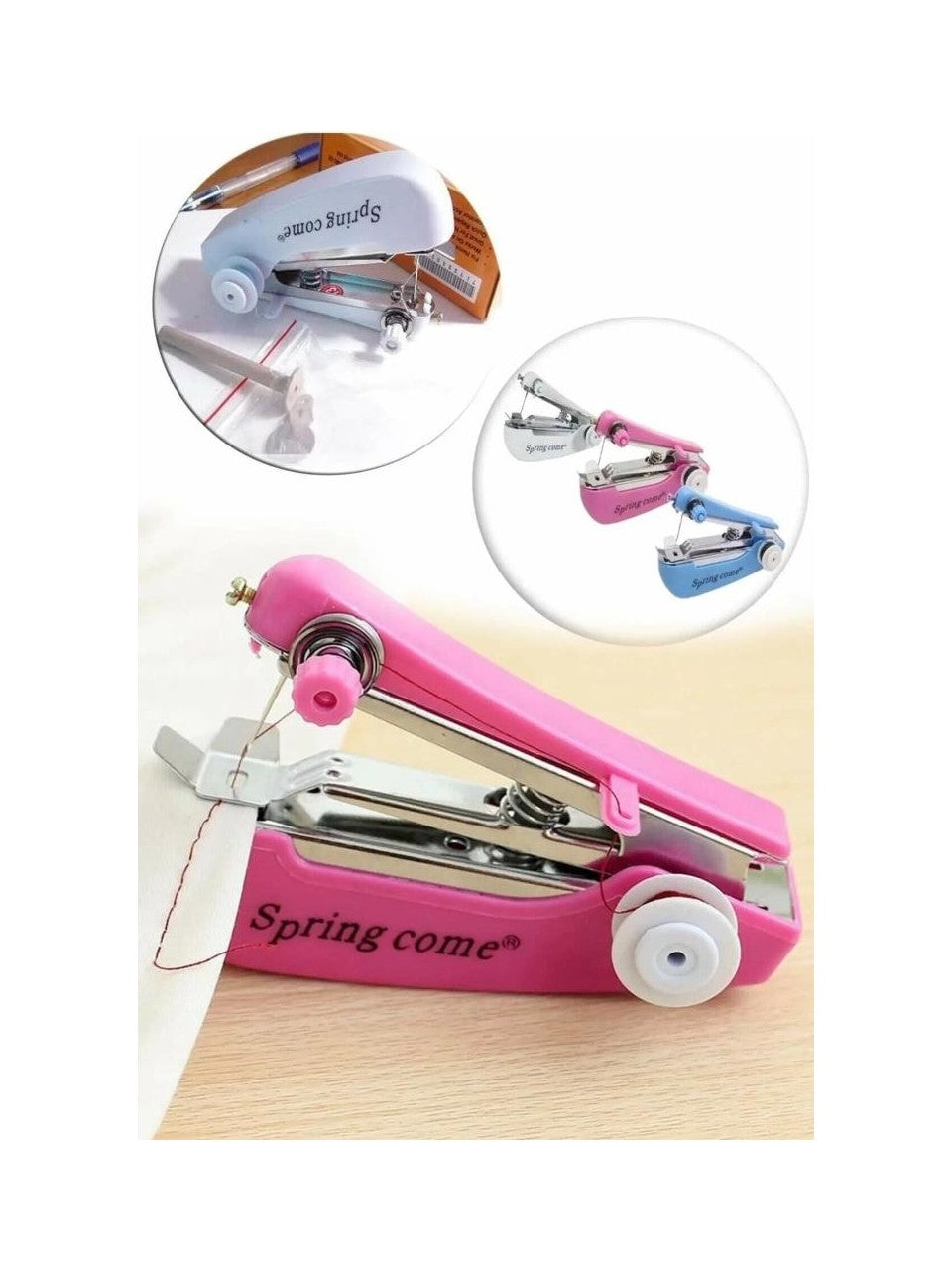 Pratik Mini El Dikiş Makinası Spring Come
