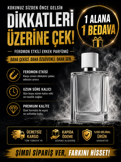 For Man De Luxe Etkileyici Parfüme 1 Alana 1 Bedava