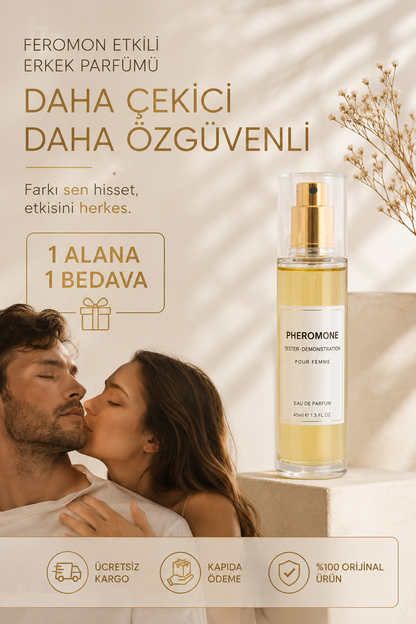 For Man De Luxe Etkileyici Parfüme 1 Alana 1 Bedava
