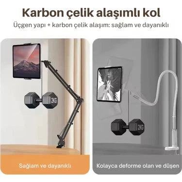 Verlovti Profesyonel Hareketli Telefon Tutacağı